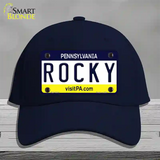 Rocky Pennsylvania State Novelty License Plate Hat Cotton / Navy