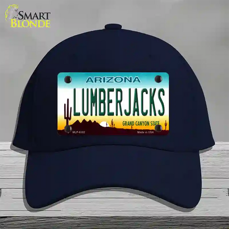 Arizona Lumberjacks Novelty License Plate Hat Cotton / Navy