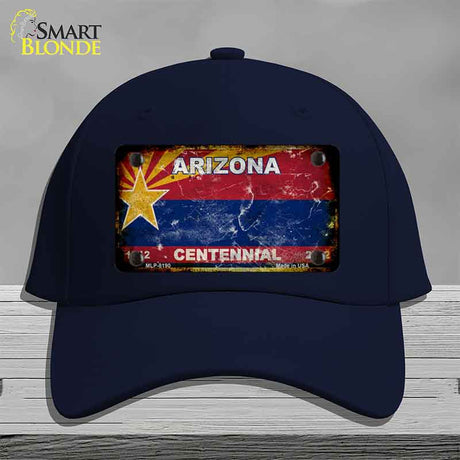 Arizona Centennial State Rusty Novelty License Plate Hat HAT-MLP-8190