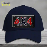 4x4 Confederate Novelty License Plate Hat Cotton / Navy