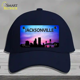Jacksonville Silhouette Novelty License Plate Hat Cotton / Navy