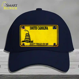 South Carolina Dont Tread On Me Novelty License Plate Hat Cotton / Navy