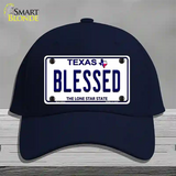 Blessed Texas Novelty License Plate Hat Cotton / Navy