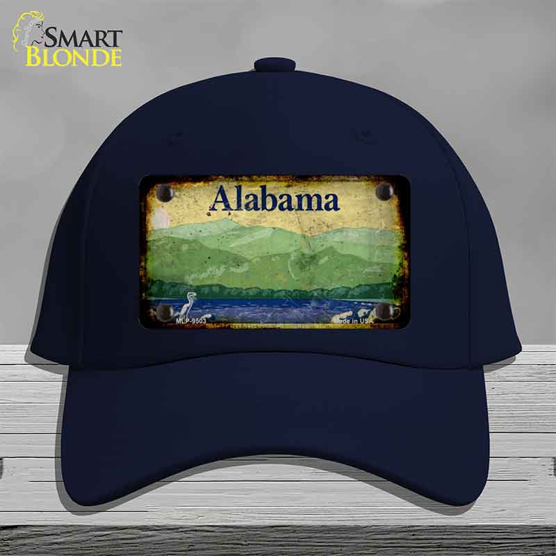 Alabama Rusty Novelty License Plate Hat HAT-MLP-9503