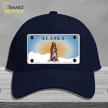 Alaska Bear Novelty License Plate Hat HAT-MLP-9511