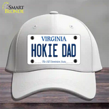 Hokie Dad Virginia Novelty License Plate Hat Cotton / White