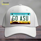 Go Arizona State Novelty License Plate Hat Cotton / White