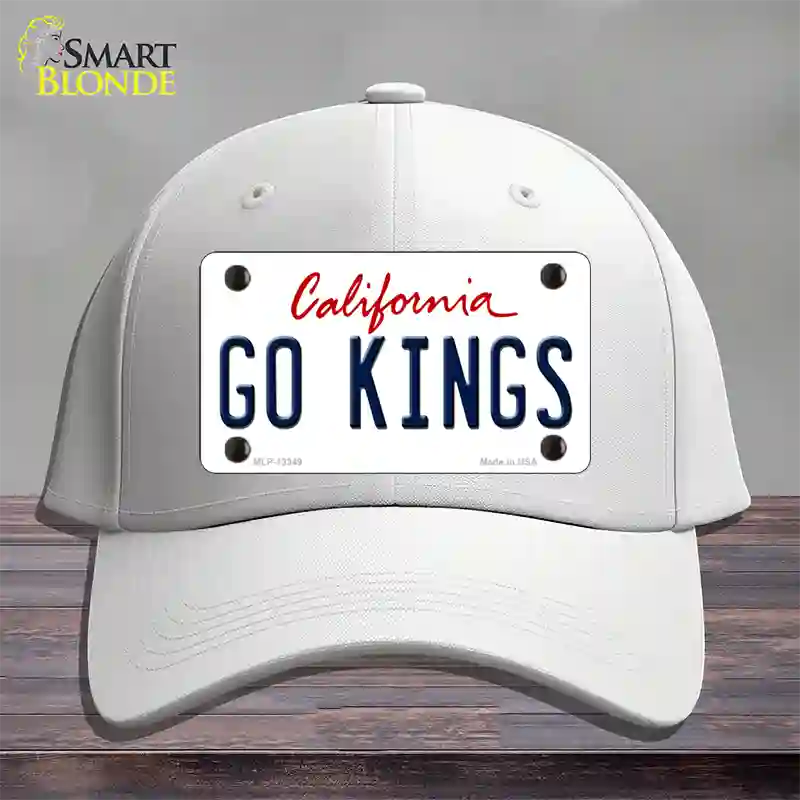 Go Kings California Novelty License Plate Hat Tag Cotton White