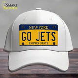 New York Go Jets Novelty License Plate Hat Tag Cotton White
