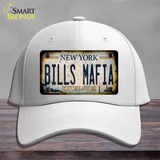 Bills Mafia New York Rusty Novelty License Plate Hat Tag Cotton White