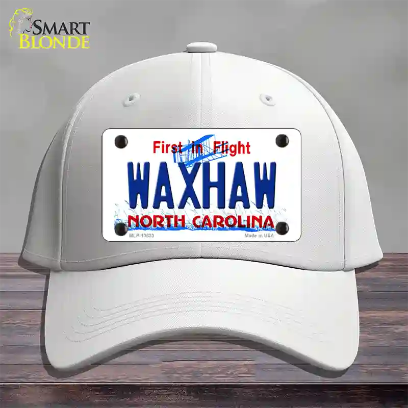 Waxhaw North Carolina Novelty License Plate Hat Tag Cotton White