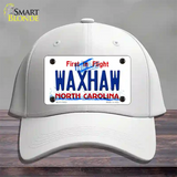 Waxhaw North Carolina Novelty License Plate Hat Tag Cotton White