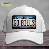 Go Bills New York Rusty Novelty License Plate Hat Tag Cotton White