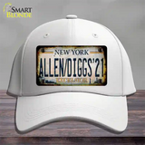 Allen Diggs 21 NY Excelsior Rusty Novelty License Plate Hat Tag Cotton White