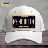 Rehoboth Delaware Novelty License Plate Hat Cotton / White
