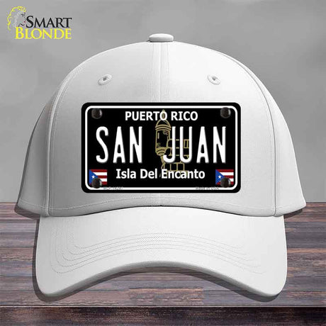 San Juan Puerto Rico Black Novelty License Plate Hat HAT-MLP-14297
