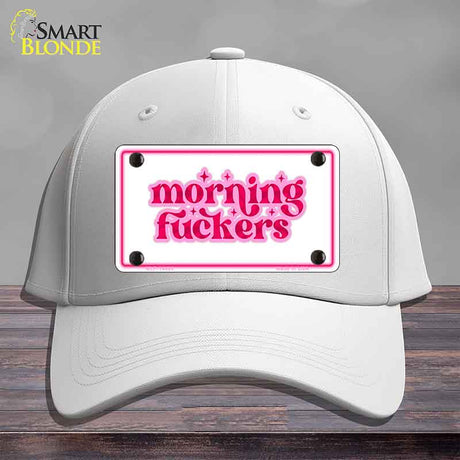 Morning F-ckers Novelty License Plate Hat HAT-MLP-14490
