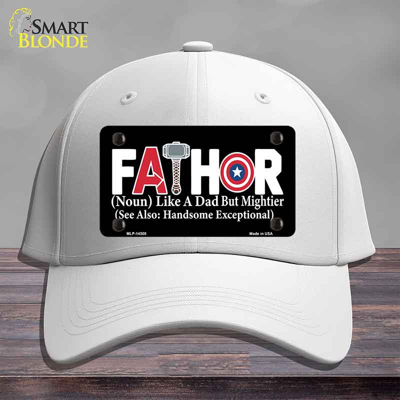 FATHOR Novelty License Plate Hat HAT-MLP-14500