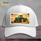 Tractor Sunset Novelty License Plate Hat HAT-MLP-14508
