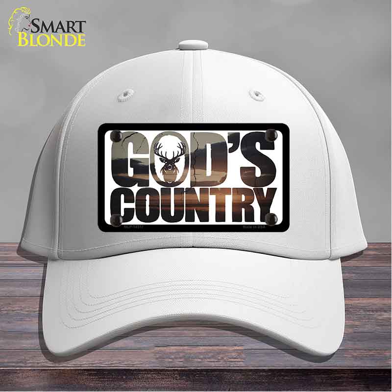 Gods Country Novelty License Plate Hat HAT-MLP-14517