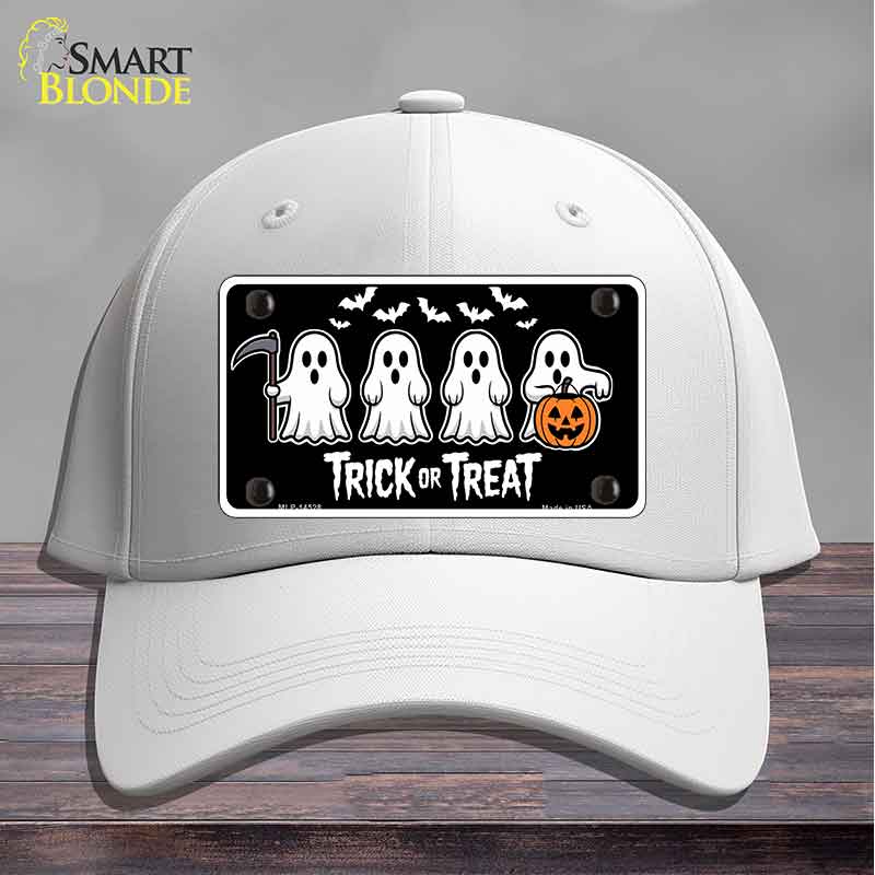 Trick or Treat Ghosts Novelty License Plate Hat HAT-MLP-14528