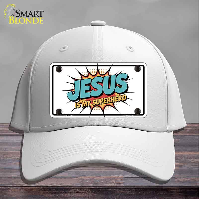 Jesus is My Superhero Novelty License Plate Hat HAT-MLP-14537
