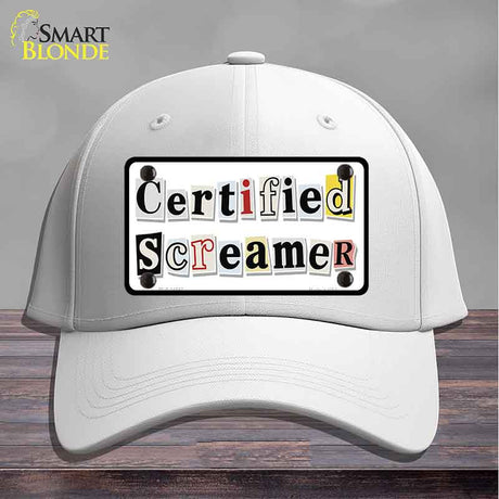 Certified Screamer Novelty License Plate Hat HAT-MLP-14542