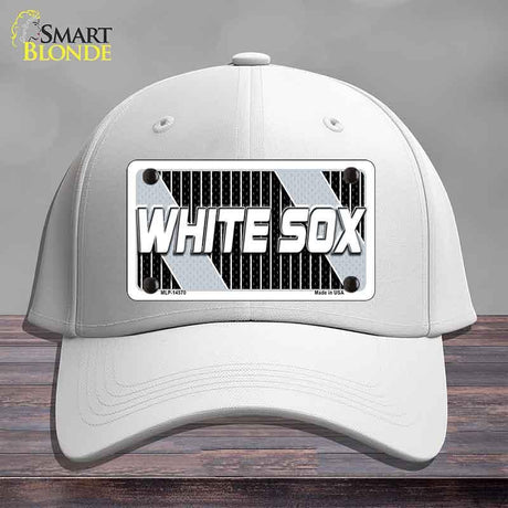WHITE SOX Graphic Novelty License Plate Hat HAT-MLP-14570 Cotton White