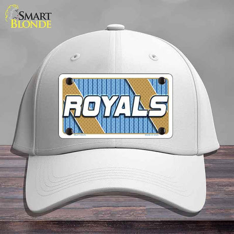 ROYALS Graphic Novelty License Plate Hat HAT-MLP-14576 Cotton White
