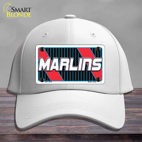 MARLINS Graphic Novelty License Plate Hat HAT-MLP-14579 Cotton White