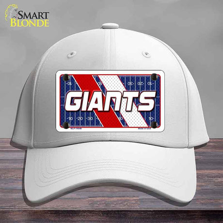 GIANTS Graphic Novelty License Plate Hat HAT-MLP-14648 Cotton White