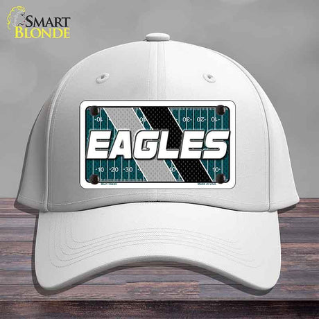 EAGLES Graphic Novelty License Plate Hat HAT-MLP-14650 Cotton White