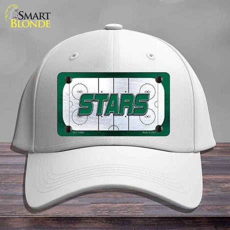 STARS Graphic Novelty License Plate Hat HAT-MLP-14665 Cotton White