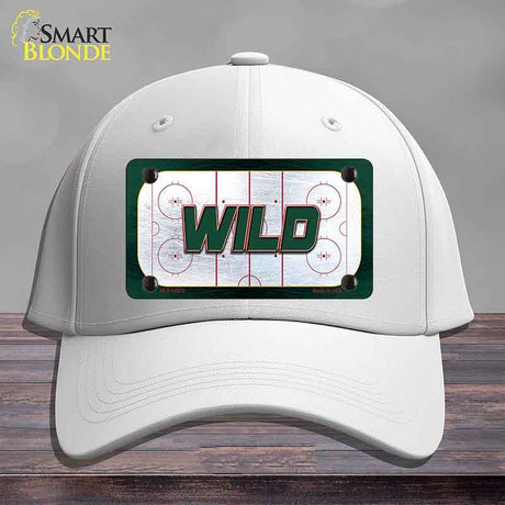 WILD Graphic Novelty License Plate Hat HAT-MLP-14670 Cotton White