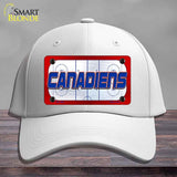 CANADIENS Graphic Novelty License Plate Hat HAT-MLP-14671 Cotton White