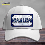 MAPLE LEAFS Graphic Novelty License Plate Hat HAT-MLP-14683 Cotton White