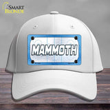 MAMMOTH Graphic Novelty License Plate Hat HAT-MLP-14684 Cotton White