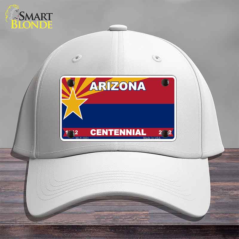 Arizona Centennial Novelty License Plate Hat HAT-MLP-1801