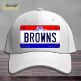 Browns Ohio State Novelty License Plate Hat Cotton / White