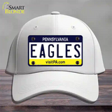 Eagles Pennsylvania State Novelty License Plate Hat Cotton / White