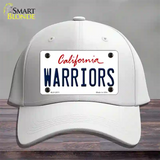 Warriors California State Novelty License Plate Hat Cotton / White