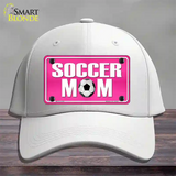 Soccer Mom Novelty License Plate Hat Cotton / White