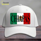 Chiapas Novelty License Plate Hat Cotton / White