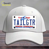 Tailgtr North Carolina Novelty License Plate Hat Cotton / White