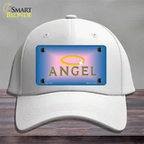 Angel Novelty License Plate Hat Cotton / White