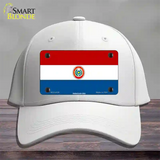 Paraguay-OBV Flag Novelty License Plate Hat Cotton / White