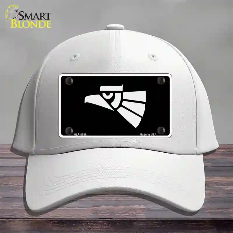 Made In Mexico Eagle Novelty License Plate Hat Cotton / White