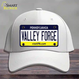 Valley Forge Pennsylvania State Novelty License Plate Hat Cotton / White