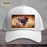 Southern Pride South Carolina Novelty License Plate Hat Cotton / White