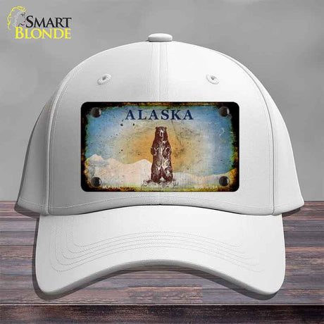 Alaska Bear Rusty Novelty License Plate Hat HAT-MLP-9512